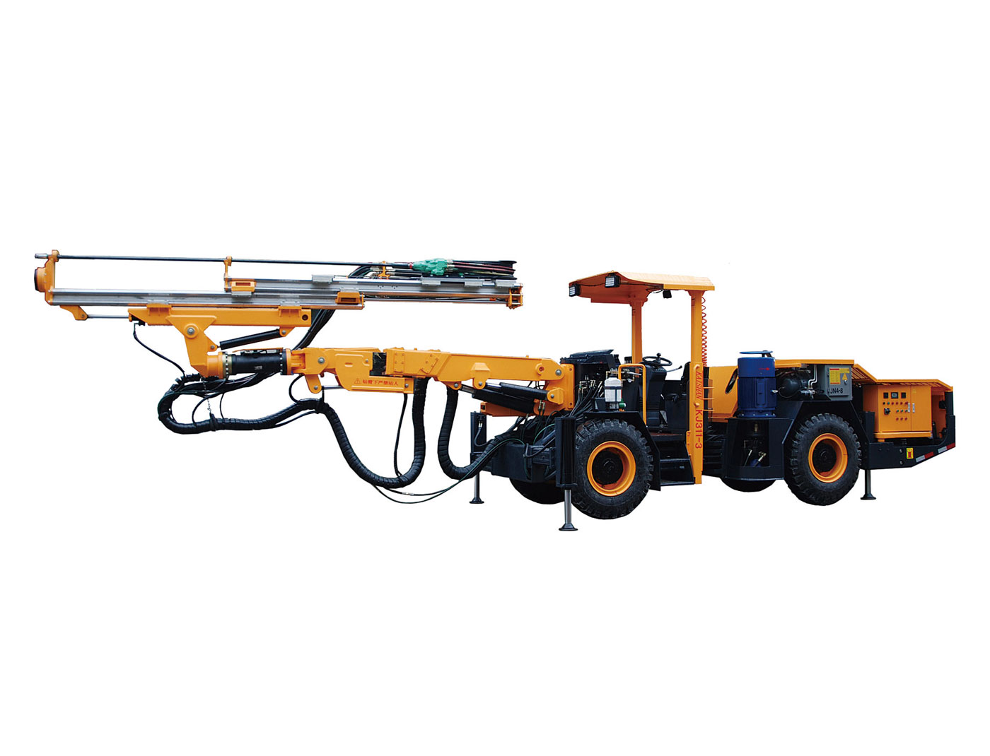 開(kāi)山牌KJ311雙層導(dǎo)軌型全液壓掘進(jìn)鉆車(chē)