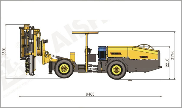 KJ311全液壓掘進(jìn)鉆車